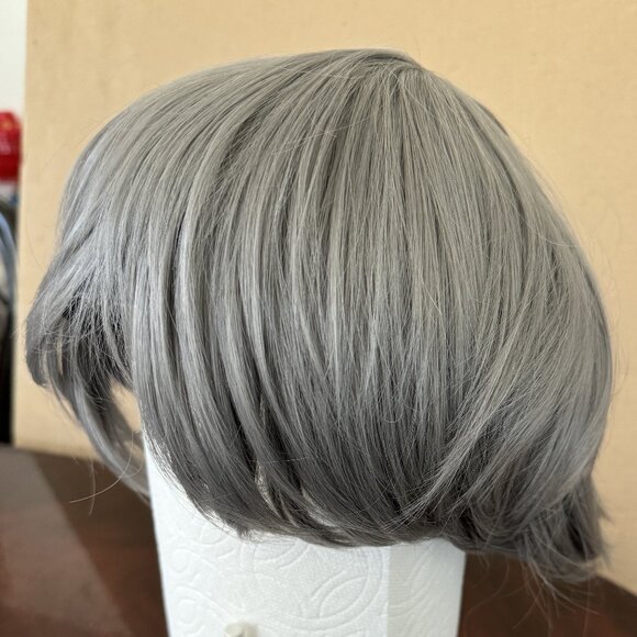 Synthetic Costume/Cosplay Wig - Gray - Picture 5 of 13